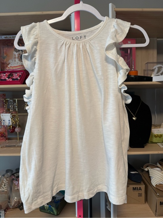 LOFT Tops - LOFT Ruffle Sleeve Top – Size Large